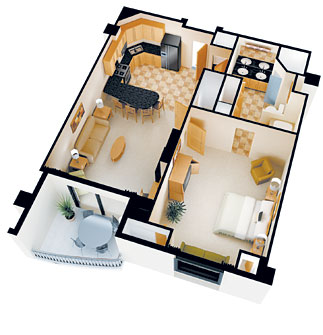 The Princess Kitchen View