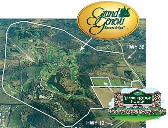 Aerial View of Timber Ridge  Lodge Site