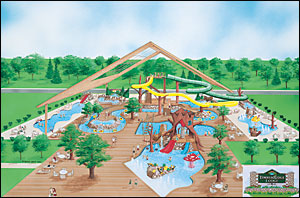 Water Park rendering