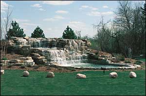 Timber Ridge Lodge Waterfall